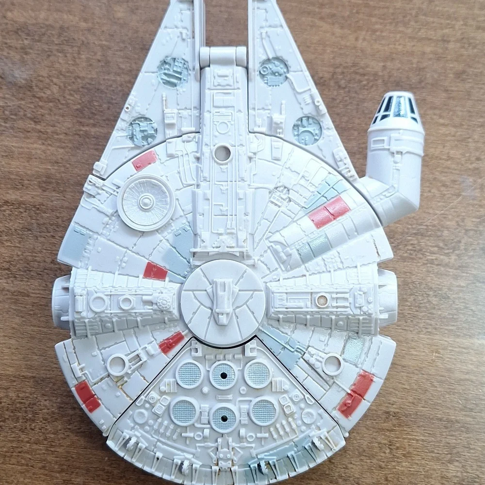 Star Wars Millennium Falcon Handheld Game - White